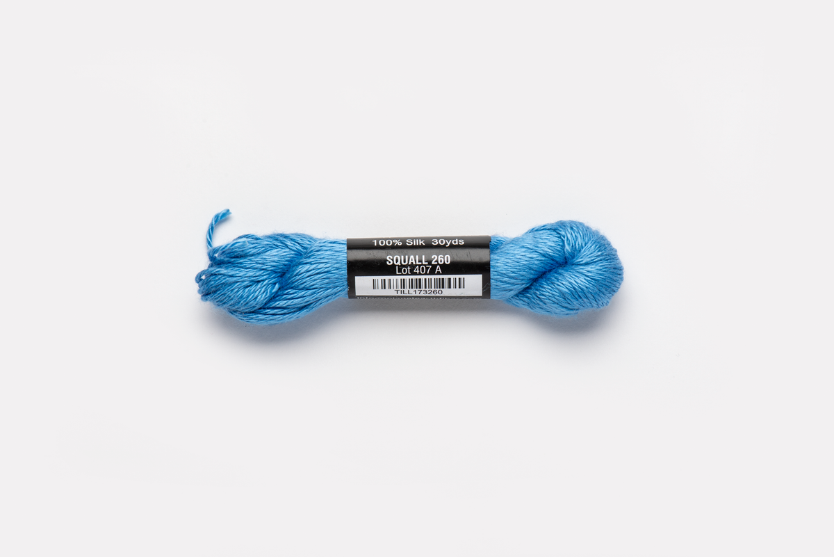 Pepper Pot Silk - 260 Squall — silk skein for needlepoint, 18 mesh