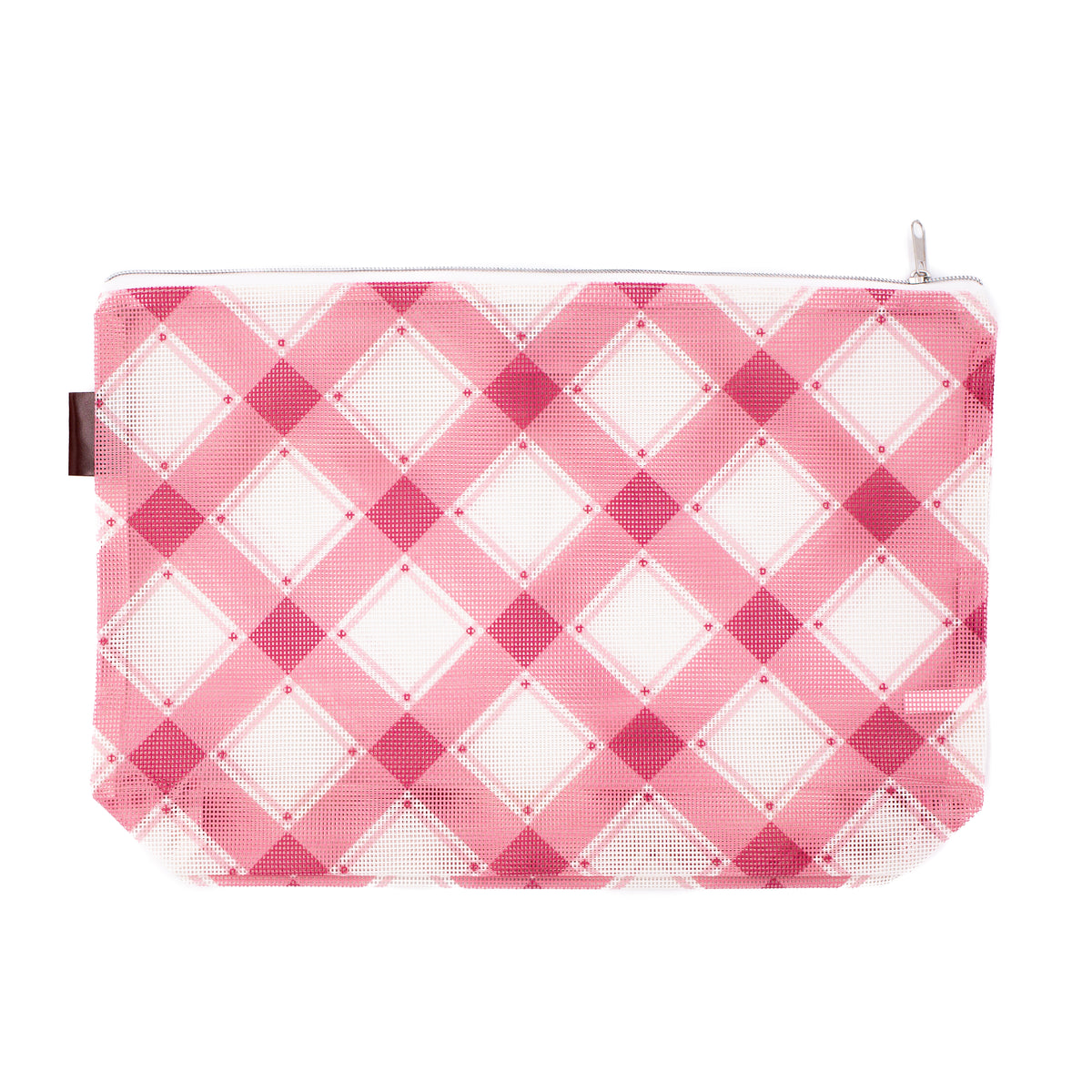 Large Plaid Project Bag by Yarn Tree — needlepoint accessory from Angel City Stitchery (view 3)