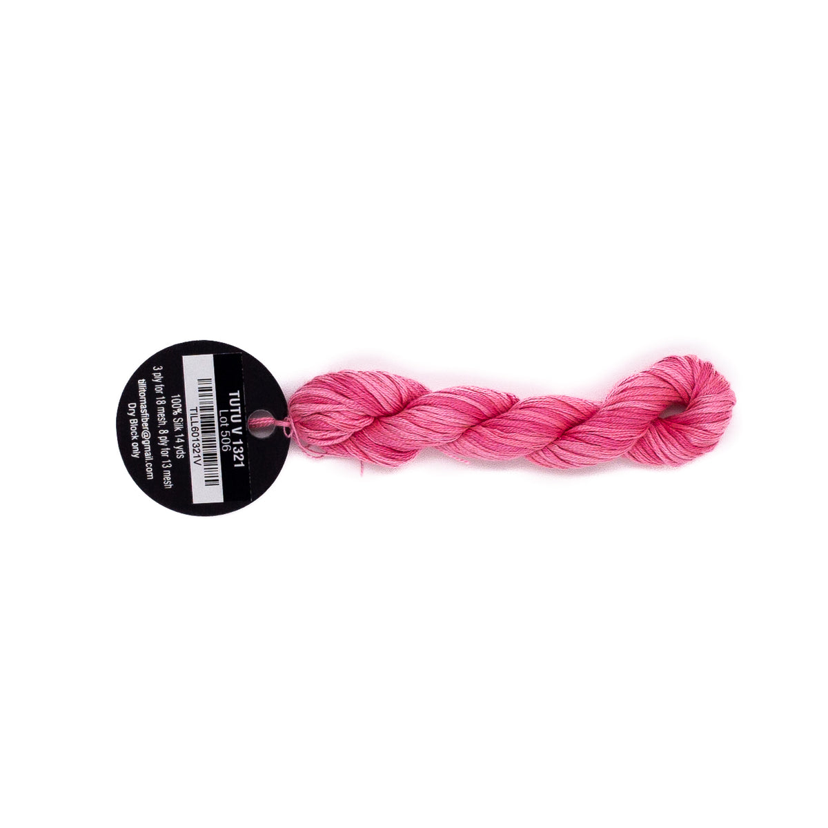 Planet Earth Silk Ply Variegated 1321V Tutu — needlepoint thread, 13 and 18 mesh