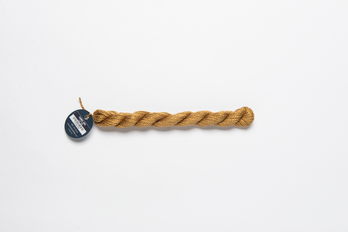 Planet Earth Silk - 035 Camel — silk skein for needlepoint, 13 mesh