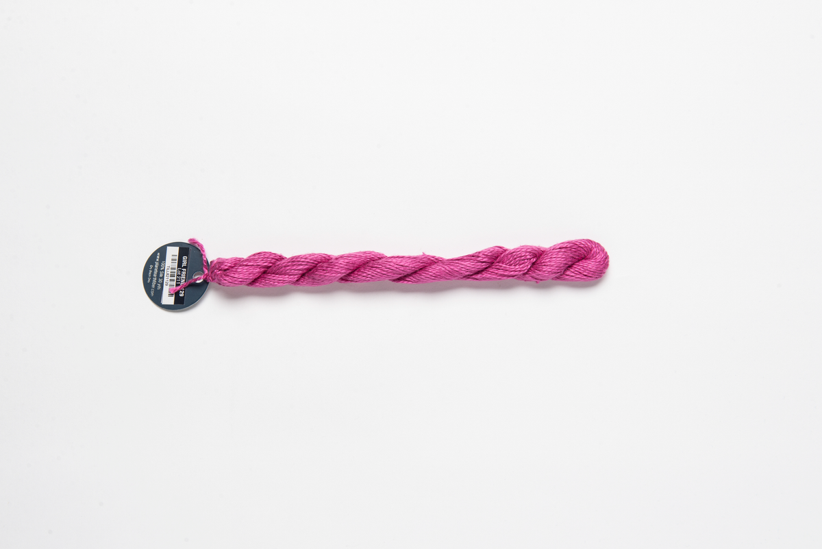 Planet Earth Silk - 129 Girlfriend — silk skein for needlepoint, 13 mesh
