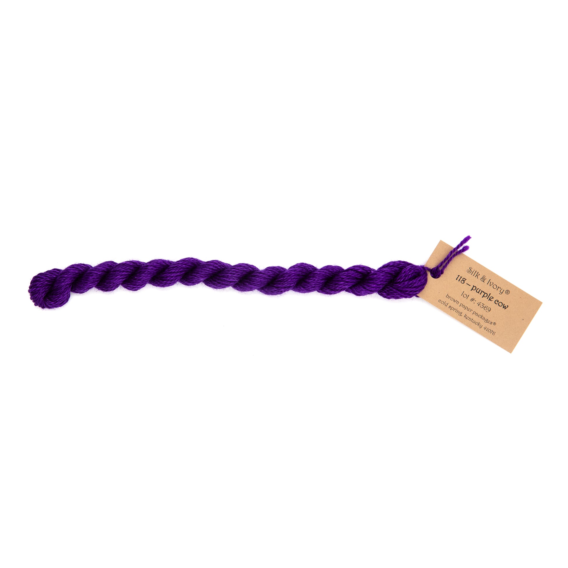 Silk & Ivory 118 Purple Cow