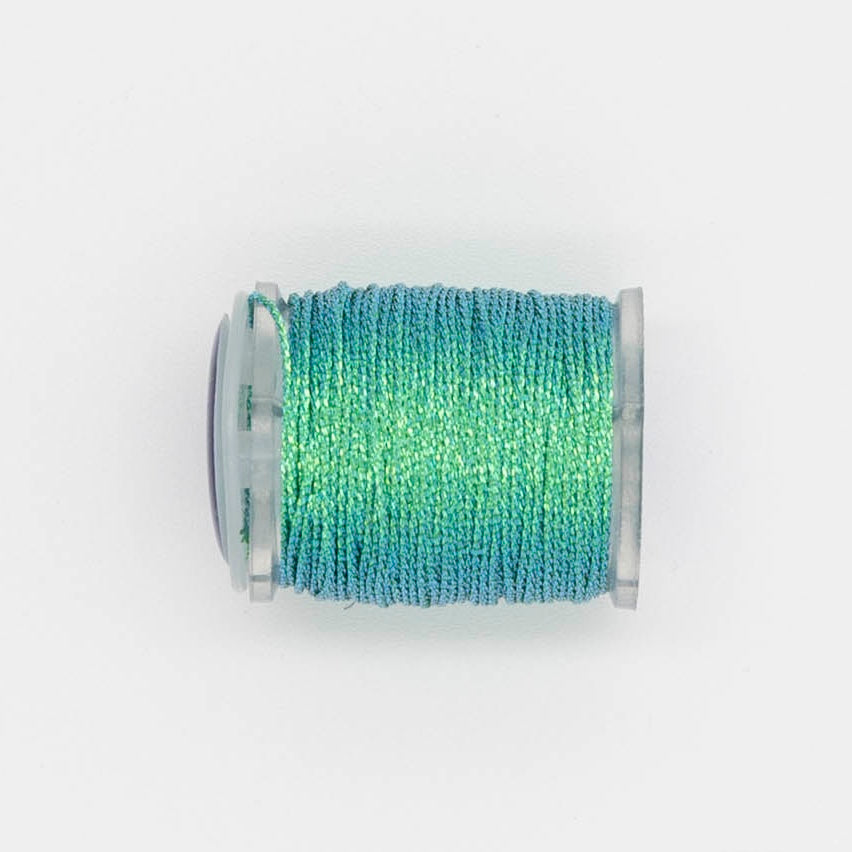 Radiance 13 Jewel J876 Atomic — Radiance Metallics thread for needlepoint, 13 mesh