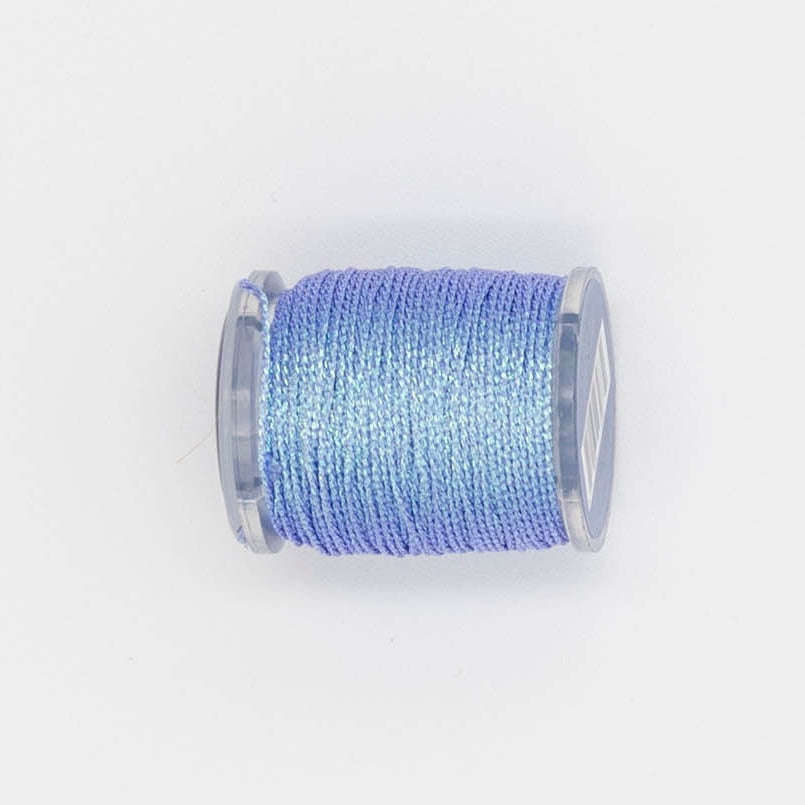 Radiance 13 Jewel J757 Blue My Mind — Radiance Metallics thread for needlepoint, 13 mesh
