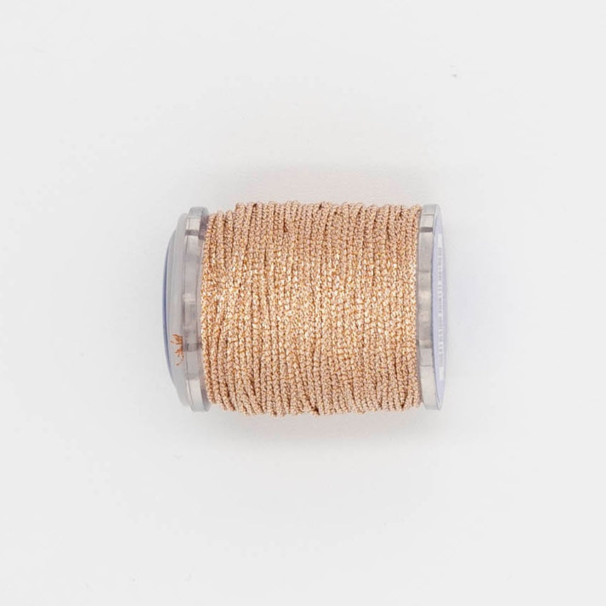 Radiance 13 New C1008 Coral Cove — Radiance Metallics thread for needlepoint, 13 mesh