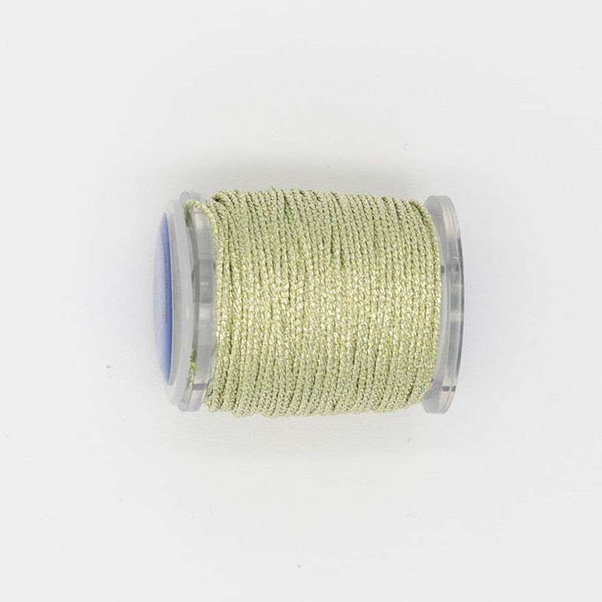 Radiance 13 New C1005 Lost Palm — Radiance Metallics thread for needlepoint, 13 mesh