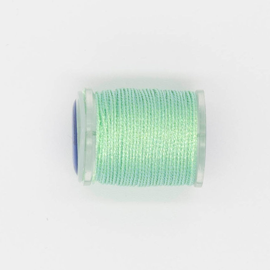 Radiance 13 Jewel J875 Mint Julep — Radiance Metallics thread for needlepoint, 13 mesh