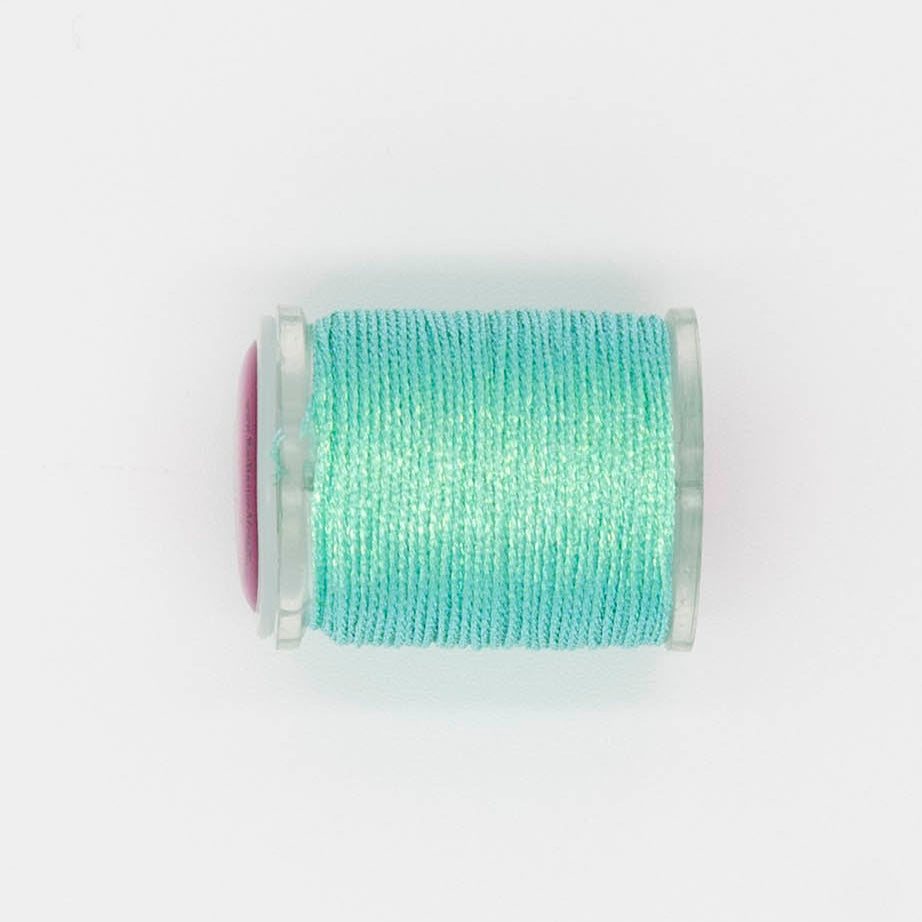 Radiance 18 Jewel J866 Bahama — Radiance Metallics thread for needlepoint, 18 mesh