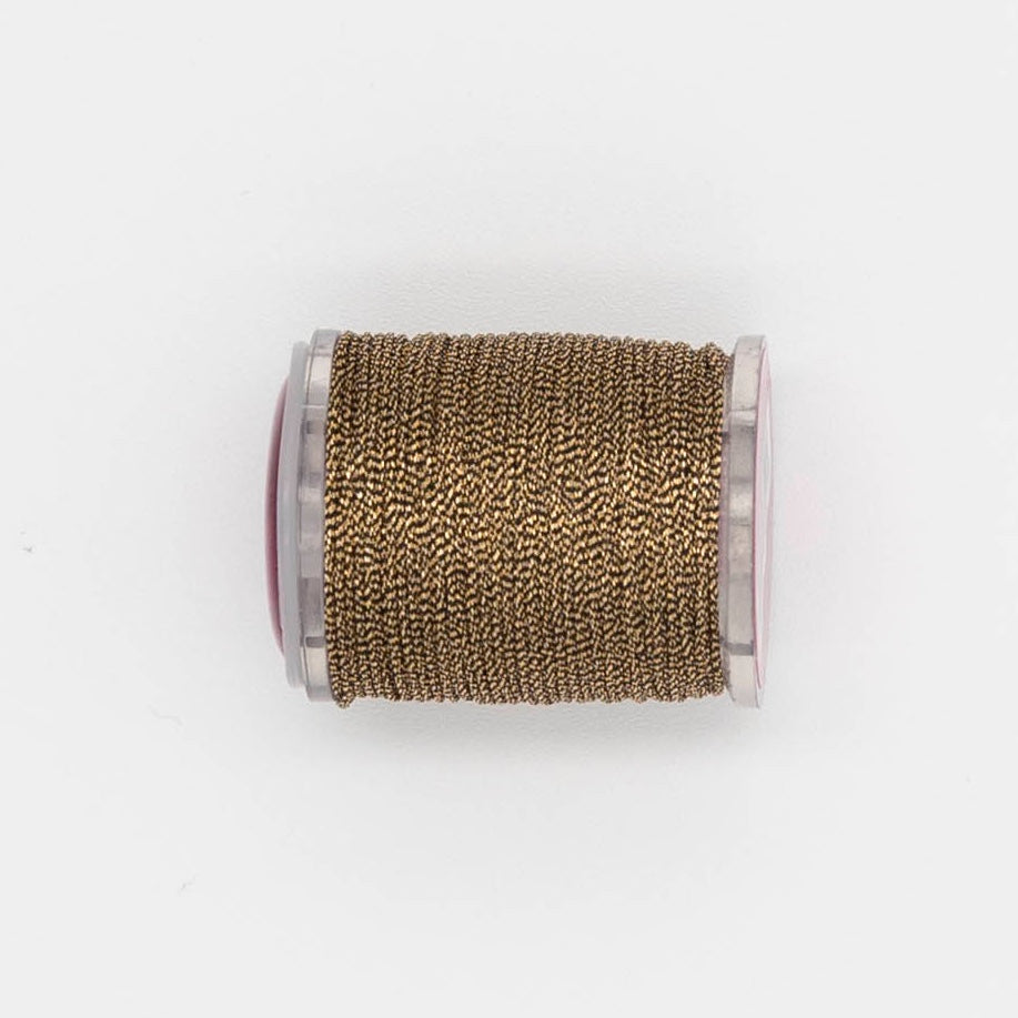 Radiance 18 Classic C722 Cocoa Loco — Radiance Metallics thread for needlepoint, 18 mesh