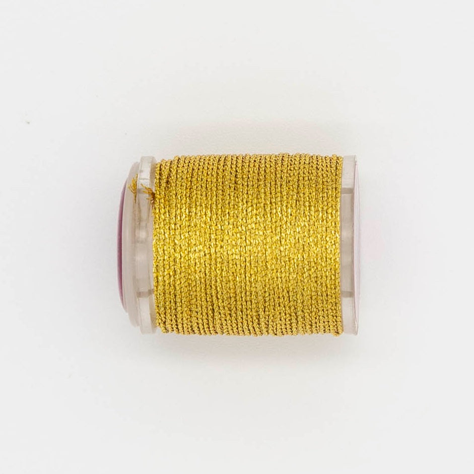 Radiance 18 Classic C205 Fools Gold — Radiance Metallics thread for needlepoint, 18 mesh