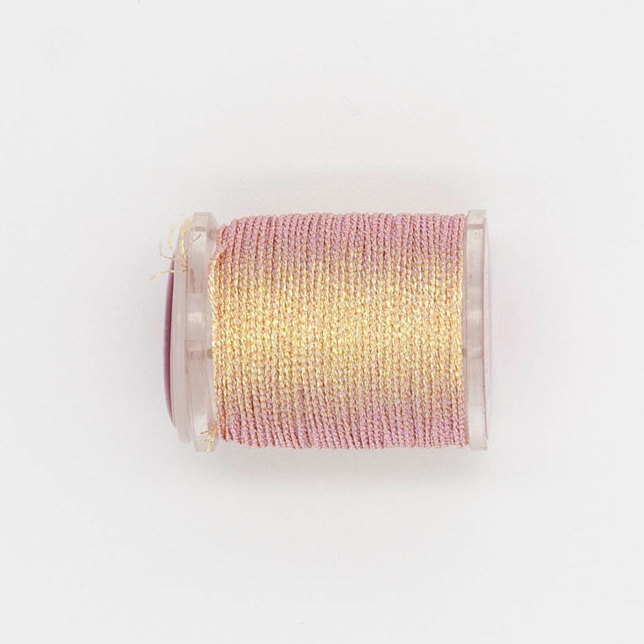 Radiance 18 Jewel J965 French Honey — Radiance Metallics thread for needlepoint, 18 mesh