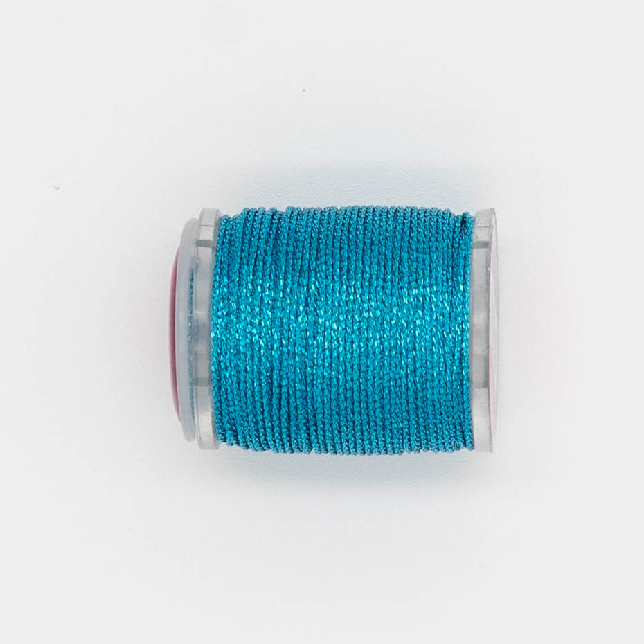 Radiance 18 Classic C536 Maui Blue — Radiance Metallics thread for needlepoint, 18 mesh