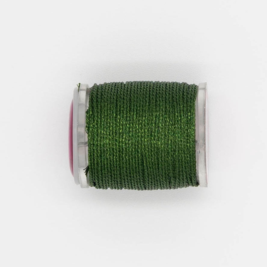 Radiance 18 Classic C611 Mossie — Radiance Metallics thread for needlepoint, 18 mesh