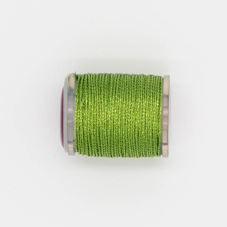 Radiance 18 Classic C610 Pistachio — Radiance Metallics thread for needlepoint, 18 mesh