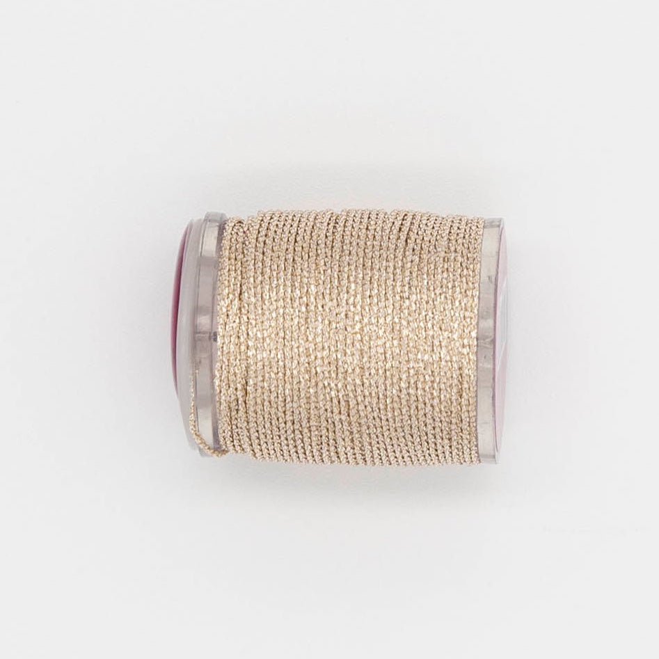 Radiance 18 New C1011 Sand Dollar — Radiance Metallics thread for needlepoint, 18 mesh