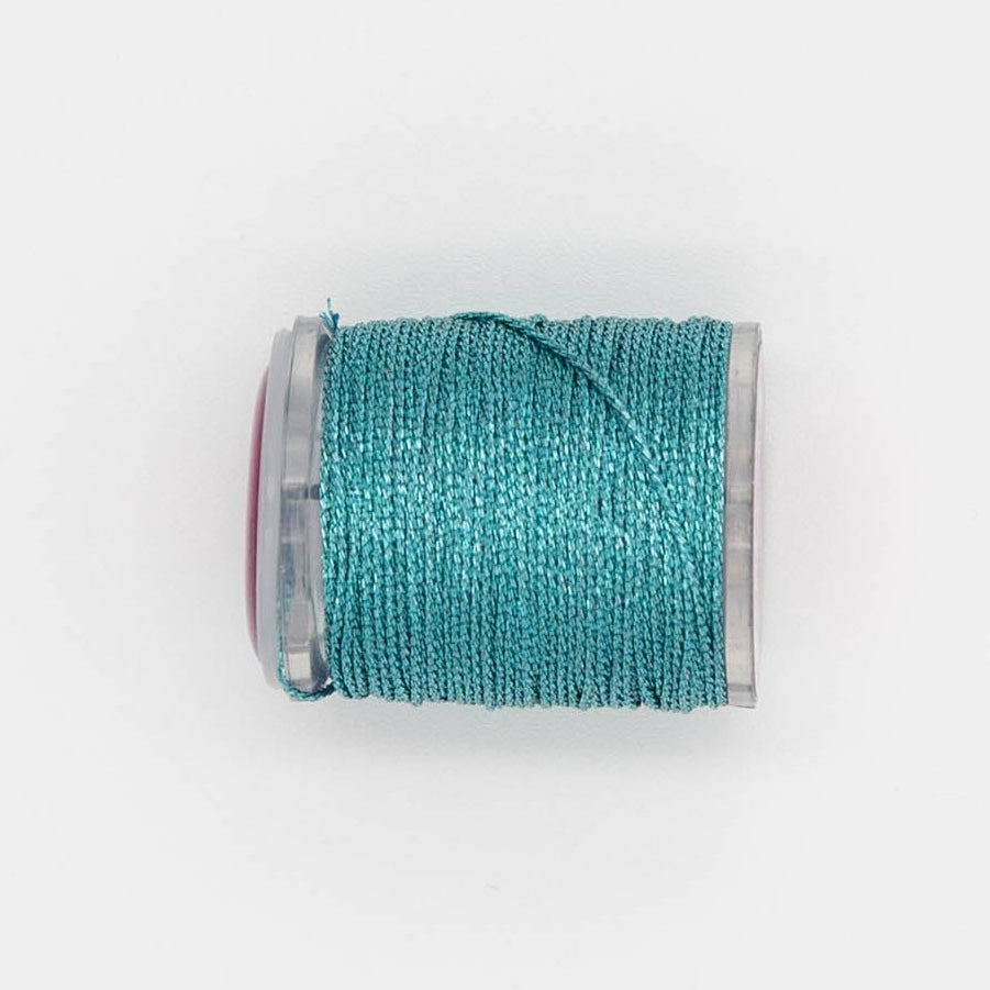 Radiance 18 Classic C545 Sea Breeze — Radiance Metallics thread for needlepoint, 18 mesh