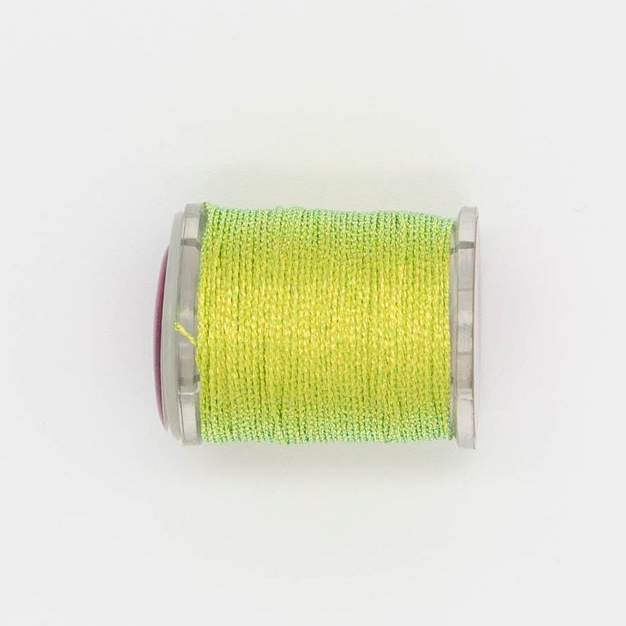 Radiance 18 Jewel J886 Wasabi — Radiance Metallics thread for needlepoint, 18 mesh
