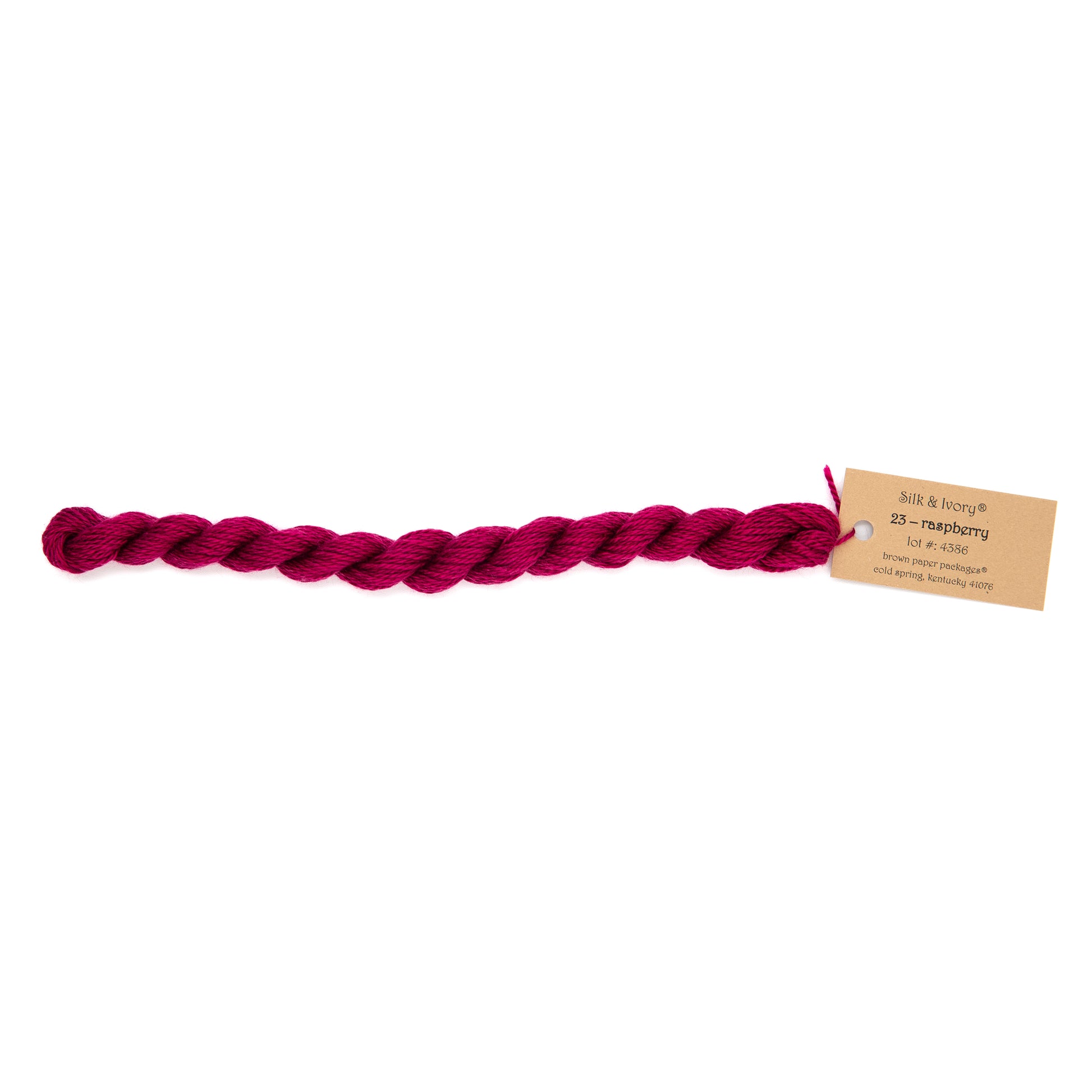 Silk & Ivory 23 Raspberry