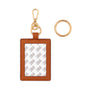 Self-Finishing Leather Charm (Rectangle) by Love MHB — needlepoint accessory from Angel City Stitchery (view 2)