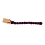 Silk & Ivory 19 Eggplant — Brown Paper Packages silk skein for needlepoint, 13 mesh