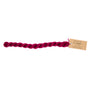 Silk & Ivory 23 Raspberry — Brown Paper Packages silk skein for needlepoint, 13 mesh