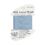 Silk Lame Braid 18 SL19 Antique Blue — Rainbow Gallery thread for needlepoint, 18 mesh