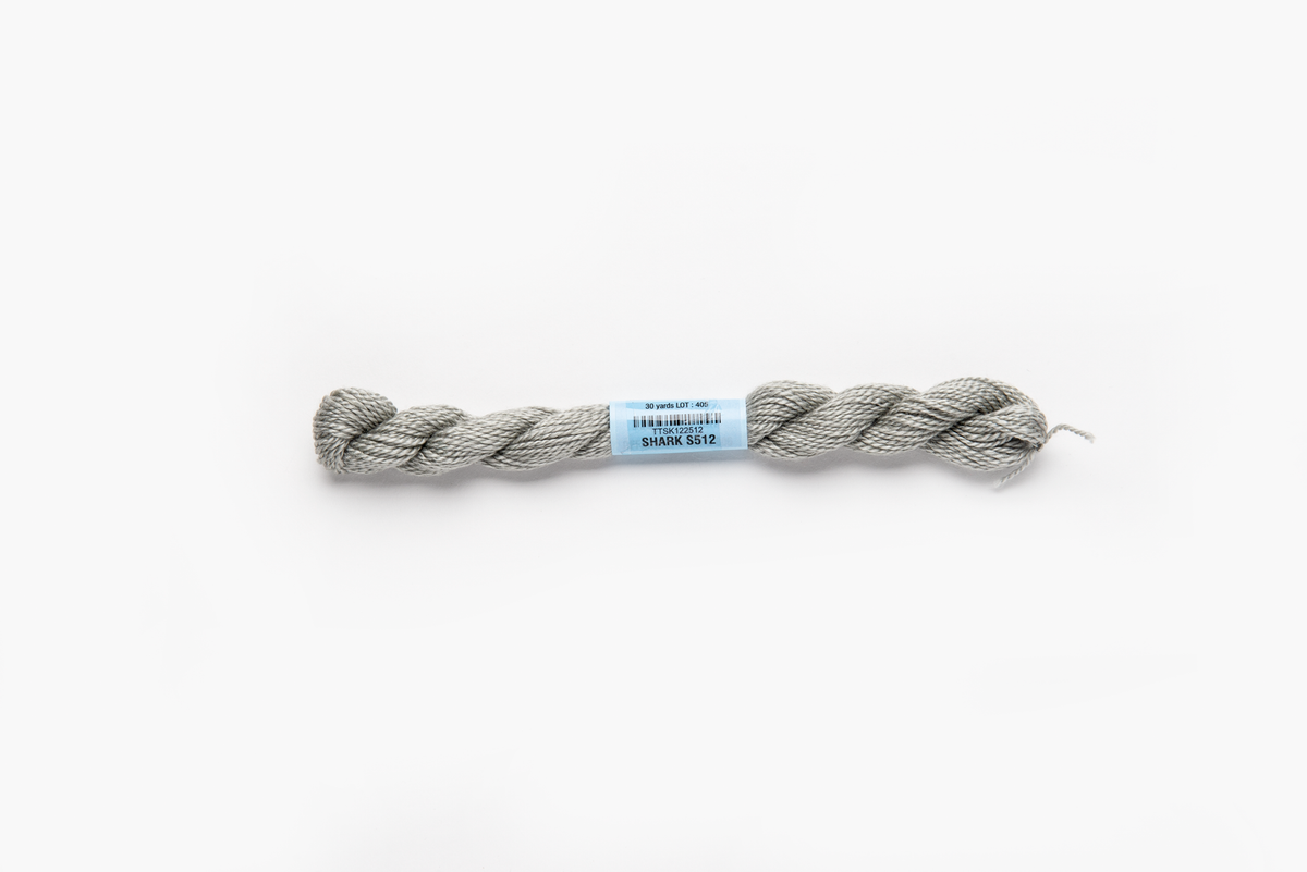 Essentials - 512 Shark — silk skein for needlepoint, 18 mesh