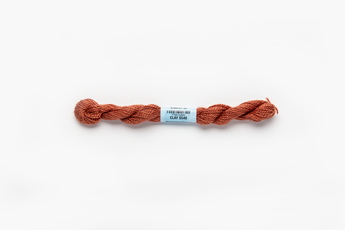Essentials - 540 Clay — silk skein for needlepoint, 18 mesh