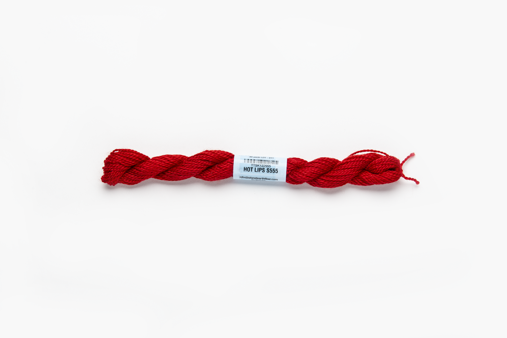 Essentials - 555 Hot Lips — silk skein for needlepoint, 18 mesh