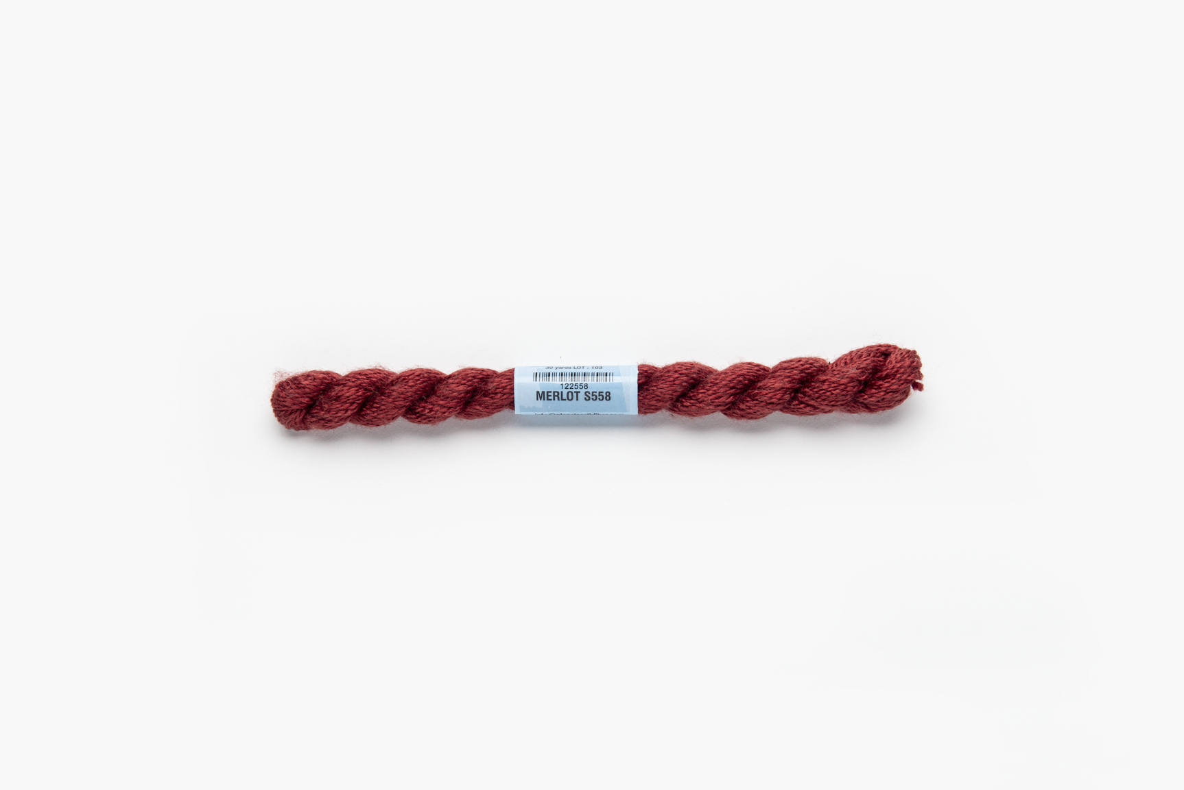 Essentials - 558 Merlot — silk skein for needlepoint, 18 mesh