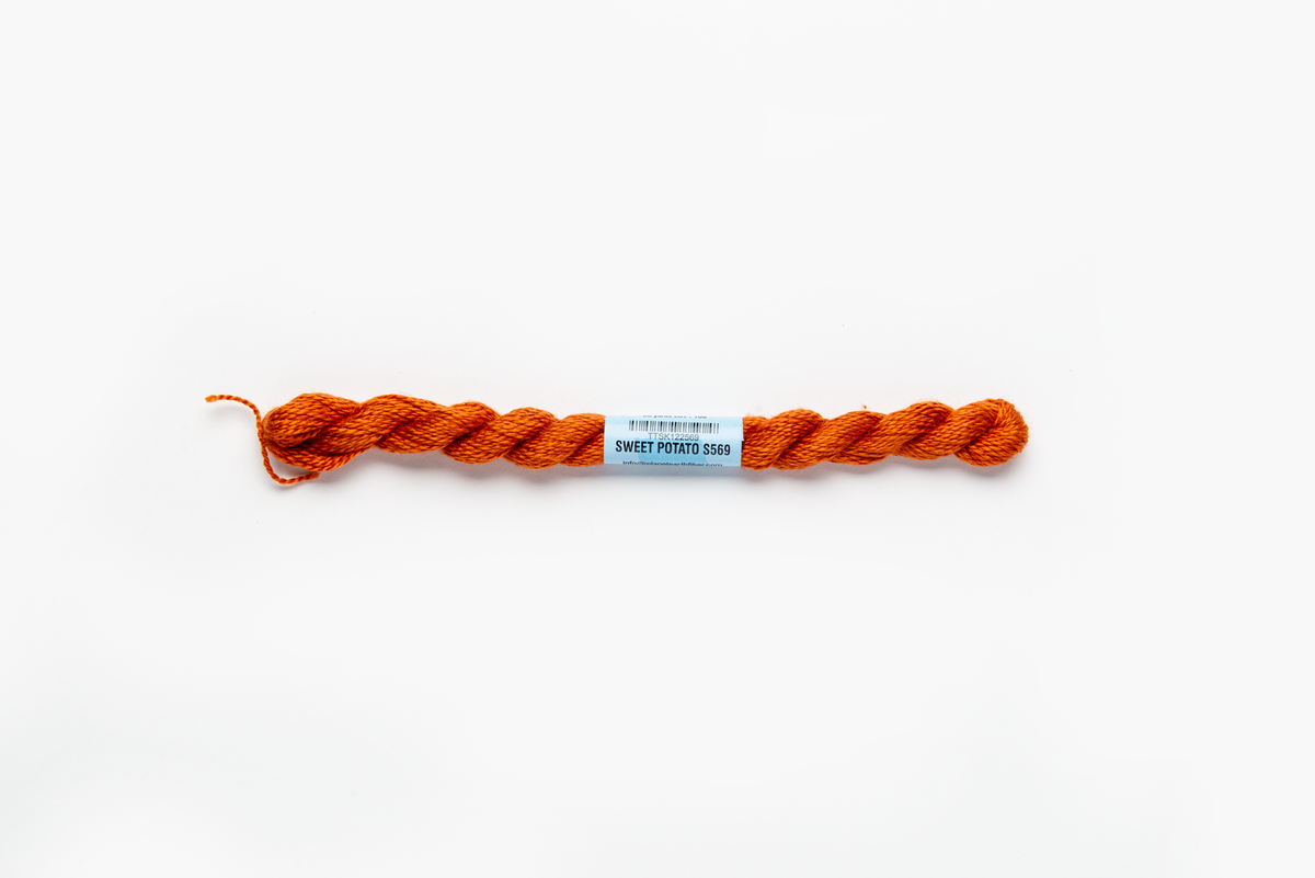 Essentials - 569 Sweet Potato — silk skein for needlepoint, 18 mesh