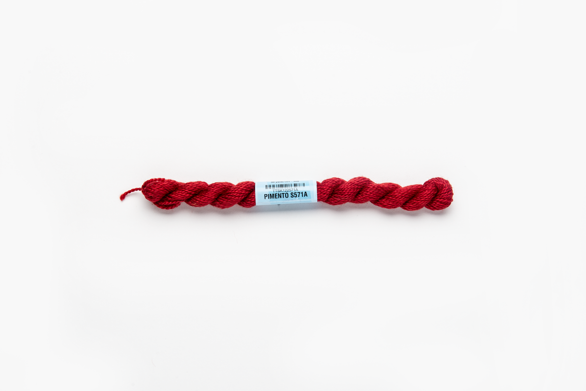 Essentials - 571 Pomegranate — silk skein for needlepoint, 18 mesh