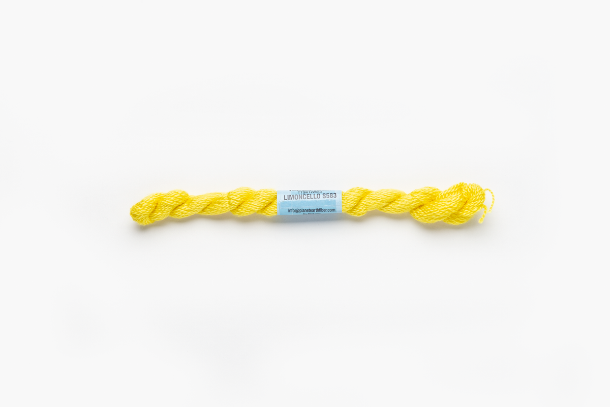 Essentials - 583 Limoncello — silk skein for needlepoint, 18 mesh