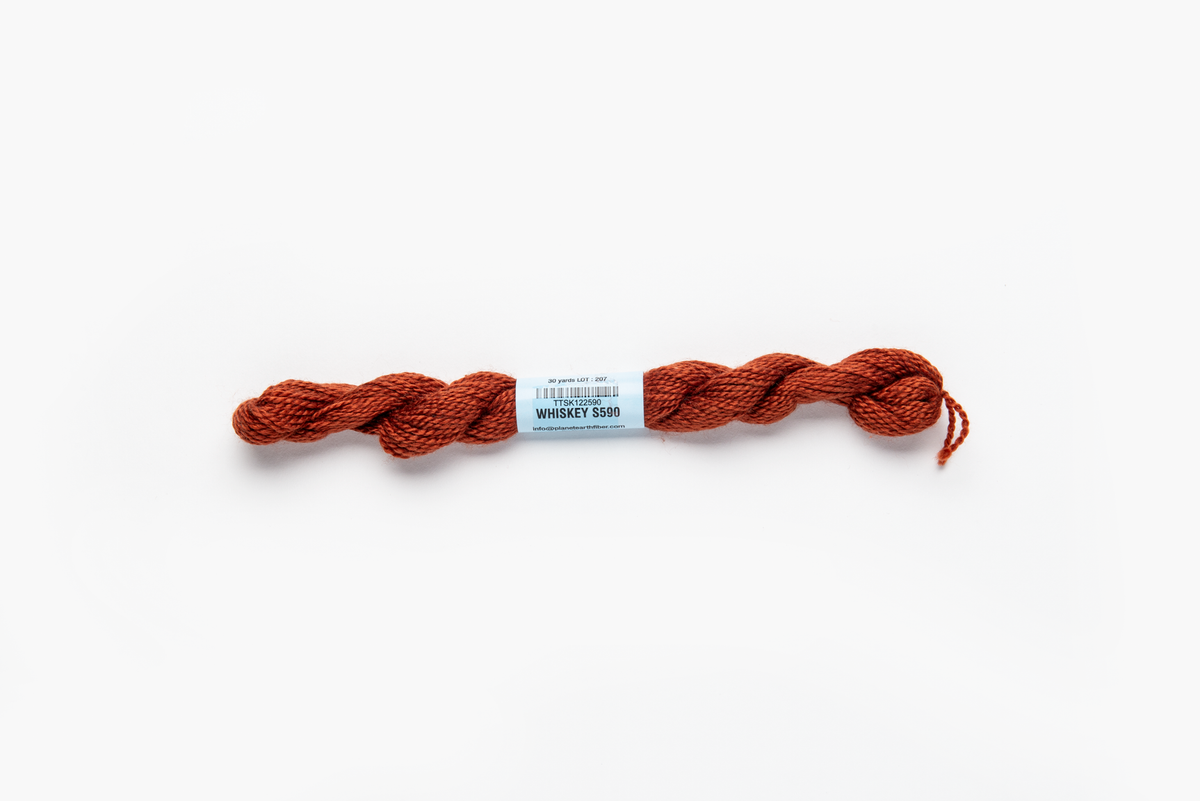 Essentials - 590 Whiskey — silk skein for needlepoint, 18 mesh