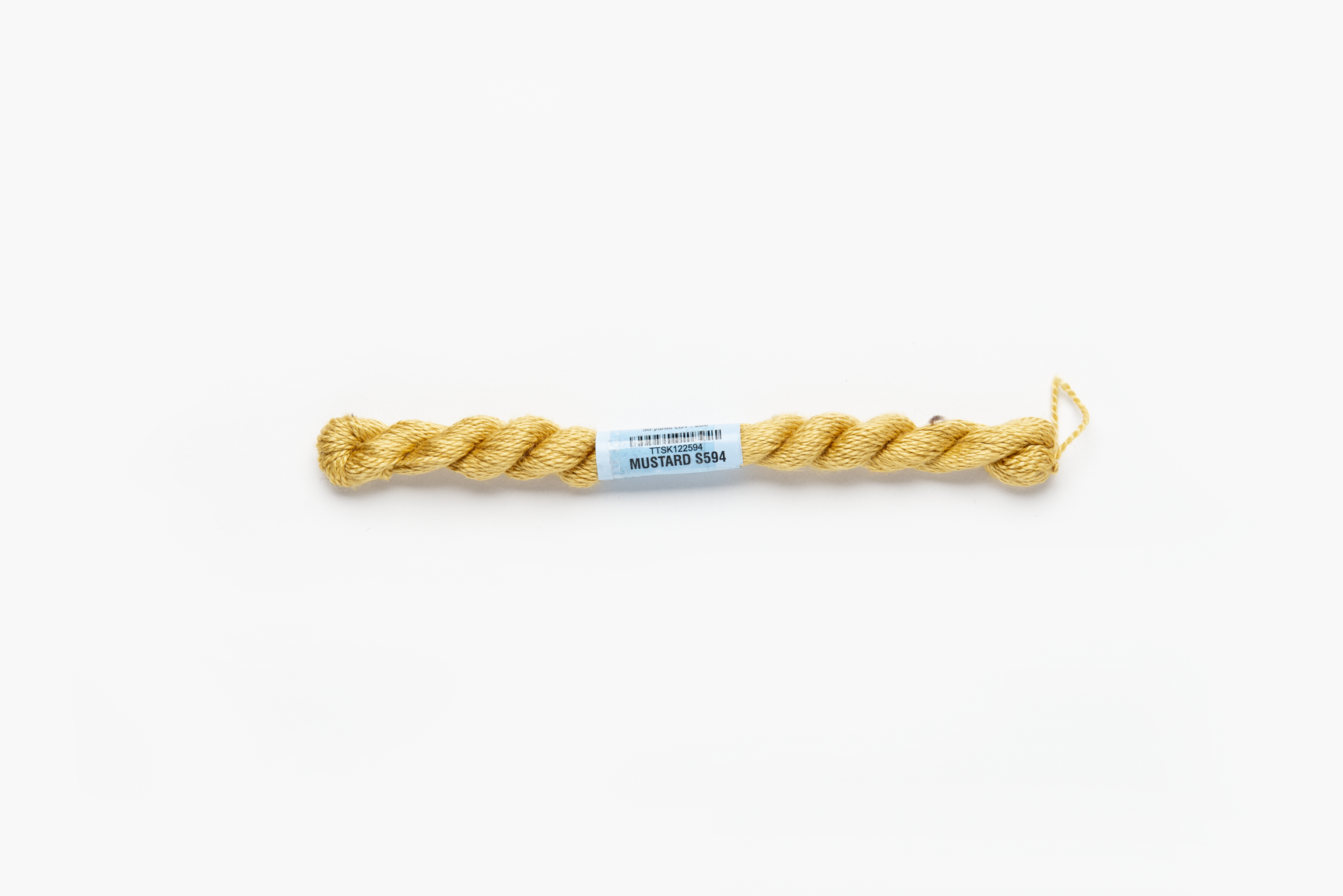 Essentials - 594 Mustard — silk skein for needlepoint, 18 mesh
