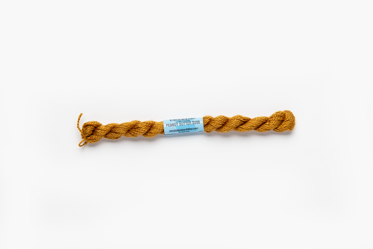 Essentials - 596 Peanut Butter — silk skein for needlepoint, 18 mesh