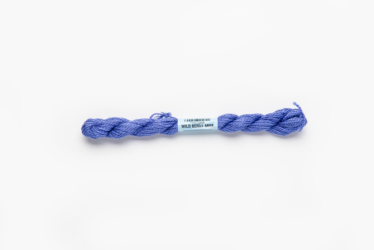 Essentials - 658 Wild Berry — silk skein for needlepoint, 18 mesh