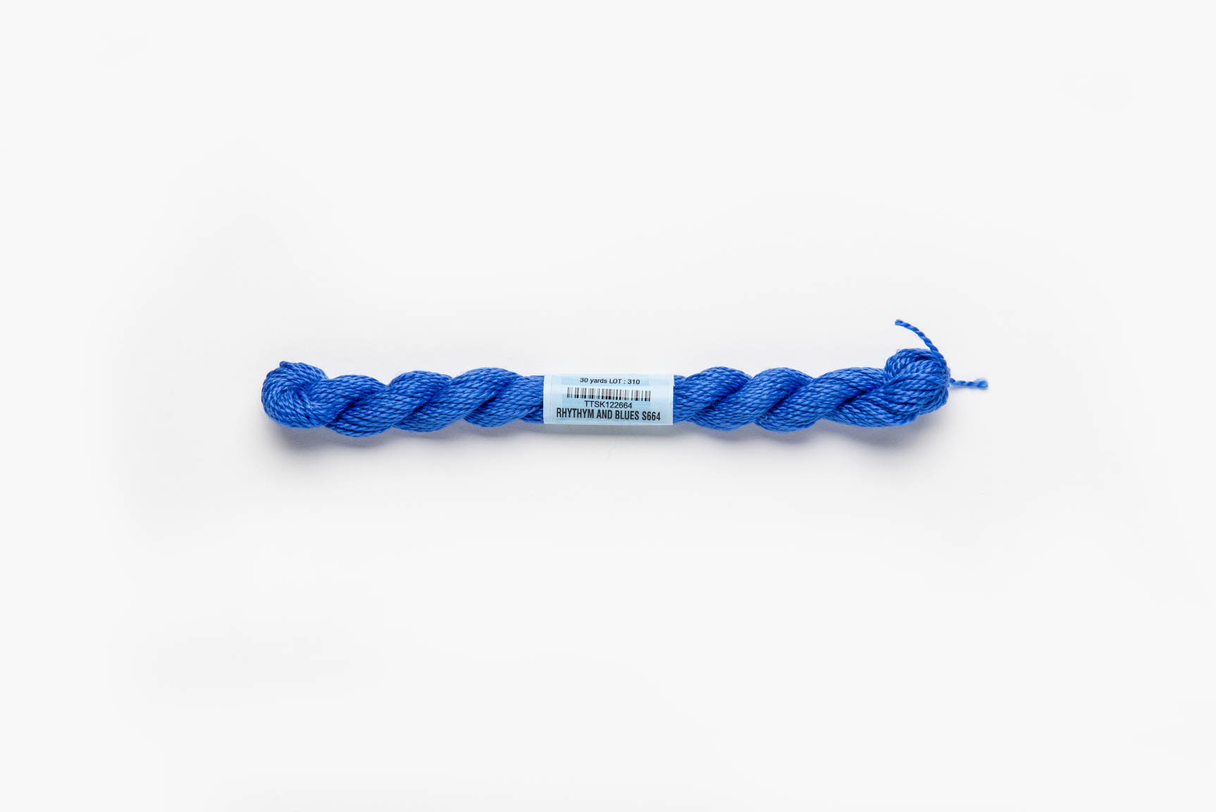 Essentials - 664 Rhythm & Blues — silk skein for needlepoint, 18 mesh