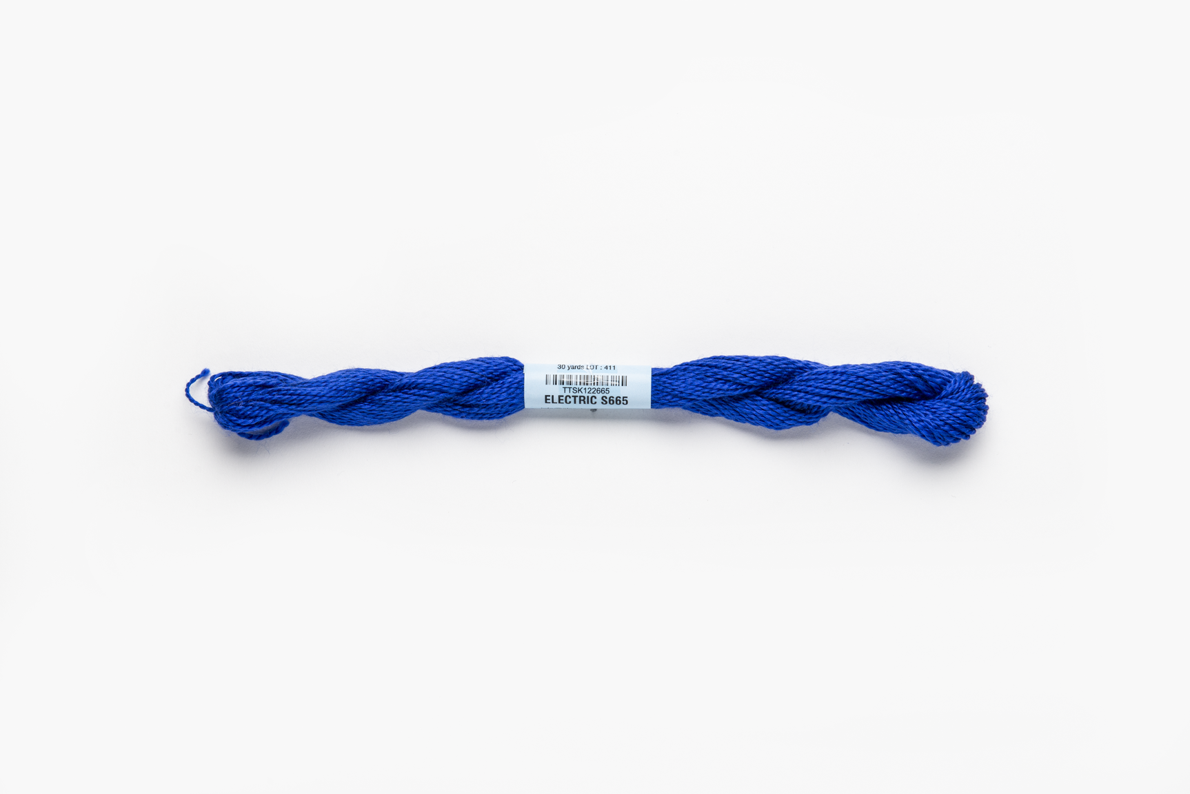 Essentials - 665 Electric — silk skein for needlepoint, 18 mesh