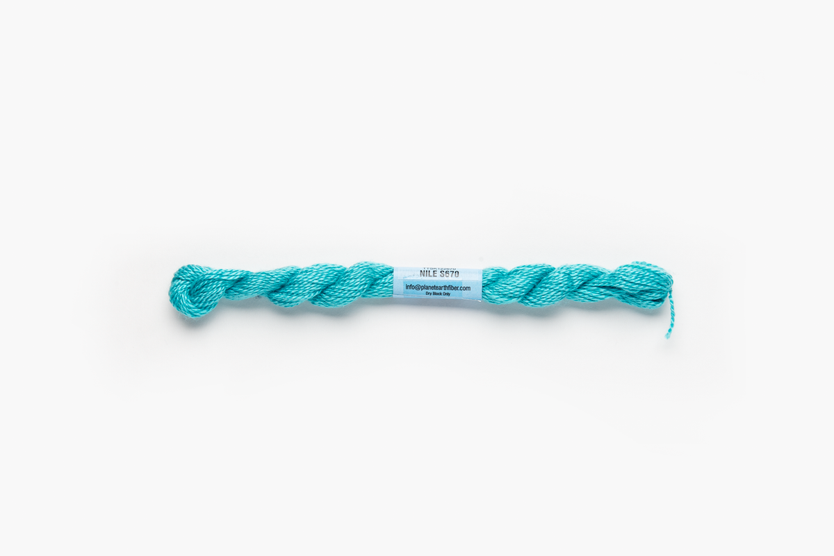 Essentials - 670 Nile — silk skein for needlepoint, 18 mesh