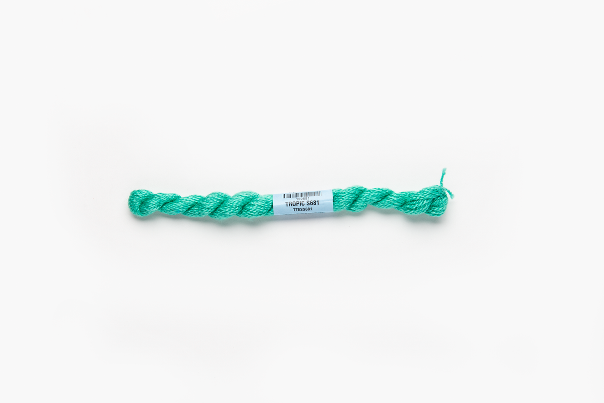 Essentials - 681 Tropics — silk skein for needlepoint, 18 mesh