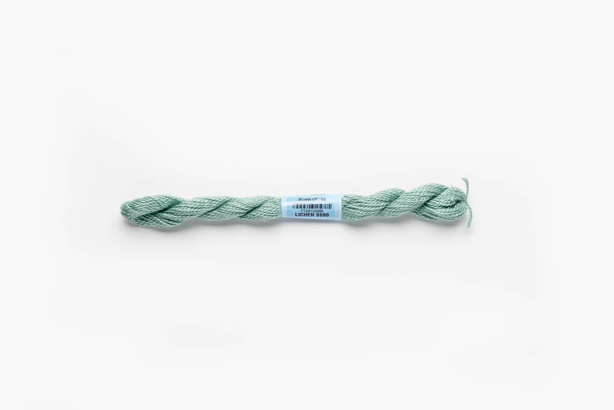 Essentials - 686 Lichen — silk skein for needlepoint, 18 mesh