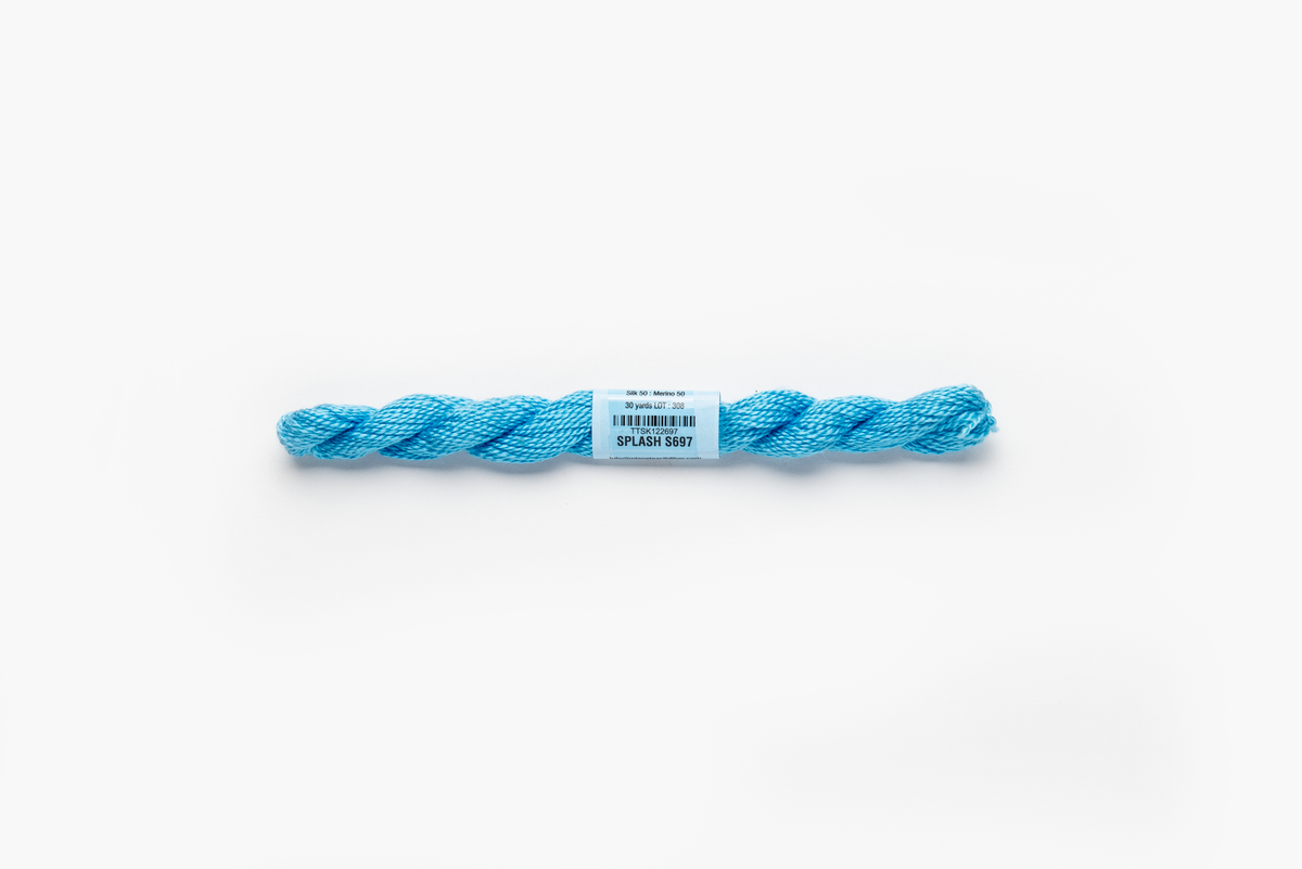 Essentials - 697 Splash — silk skein for needlepoint, 18 mesh