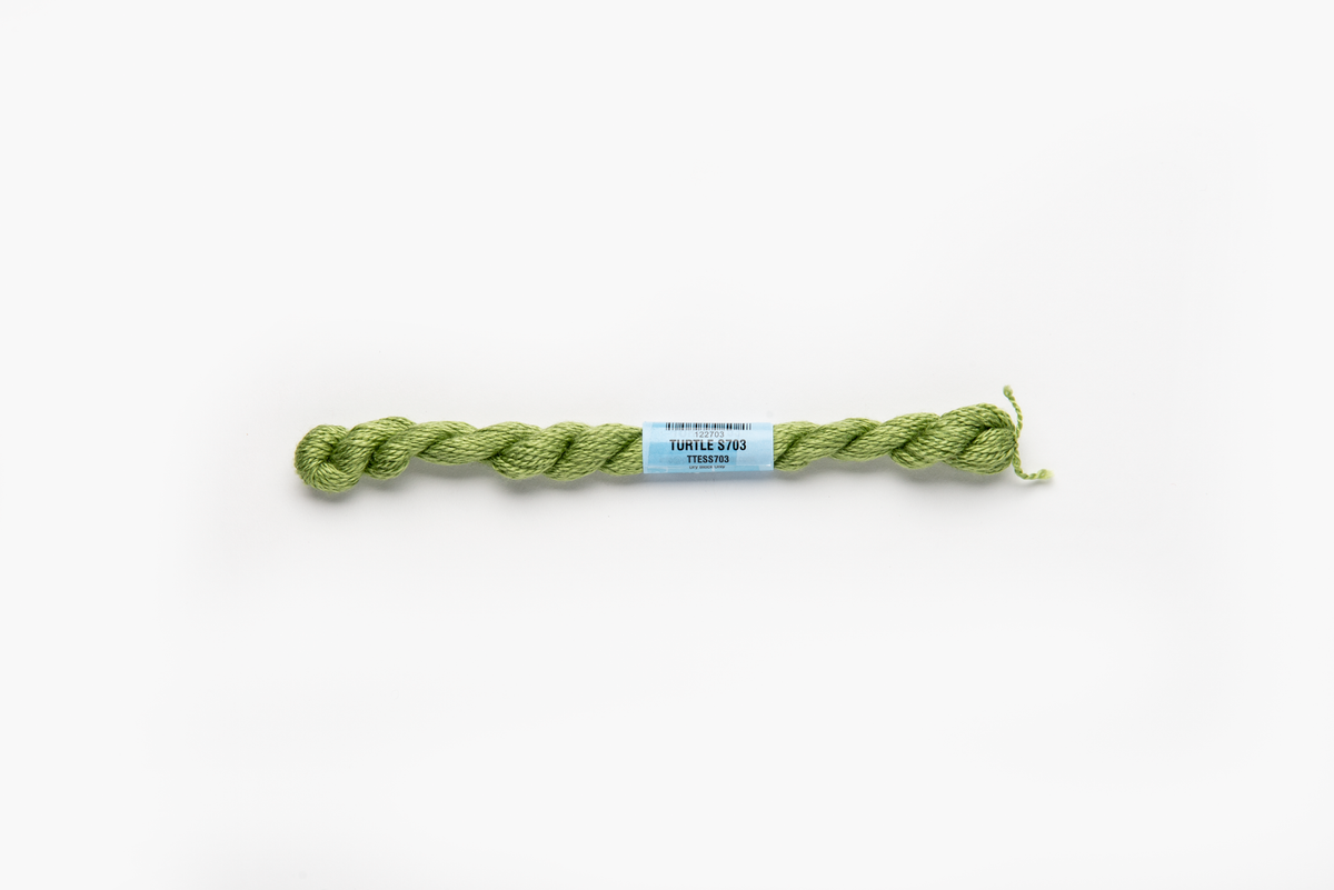 Essentials - 703 Turtle — silk skein for needlepoint, 18 mesh