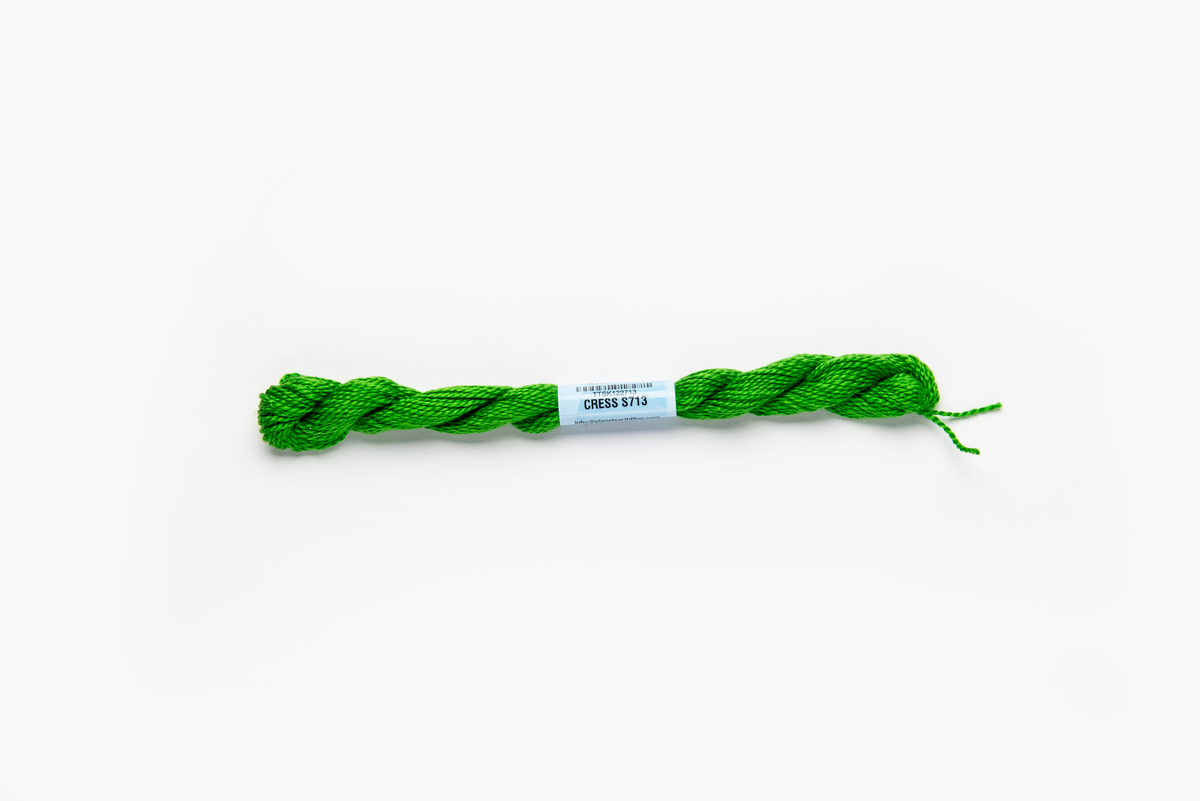 Essentials - 713 Cress — silk skein for needlepoint, 18 mesh