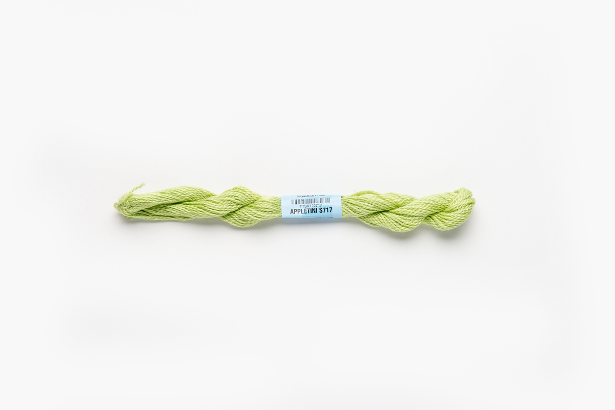 Essentials - 717 Appletini — silk skein for needlepoint, 18 mesh