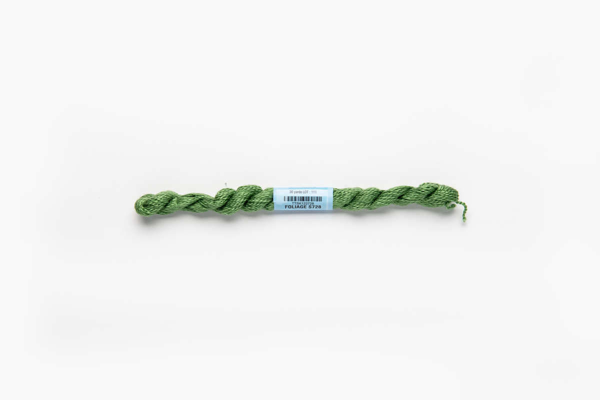 Essentials - 728 Foliage — silk skein for needlepoint, 18 mesh