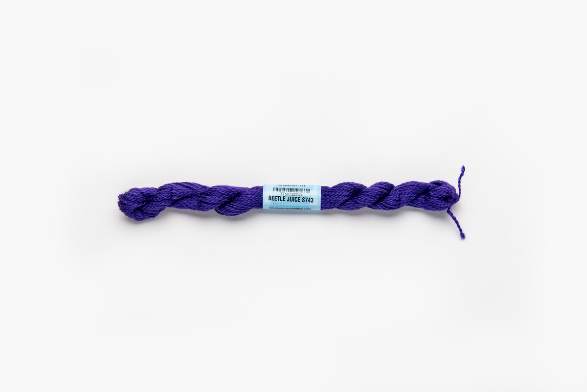 Essentials - 743 Beetle Juice — silk skein for needlepoint, 18 mesh