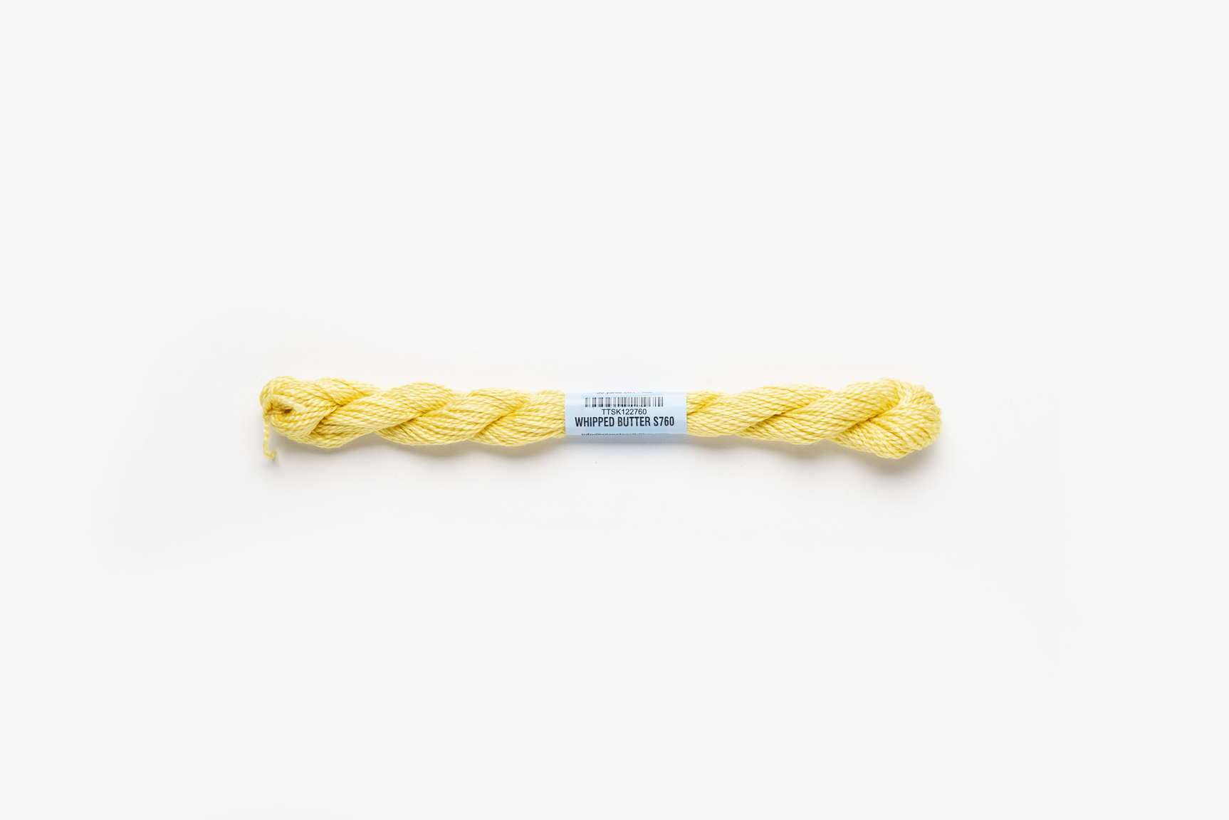 Essentials - 760 Whipped Butter — silk skein for needlepoint, 18 mesh