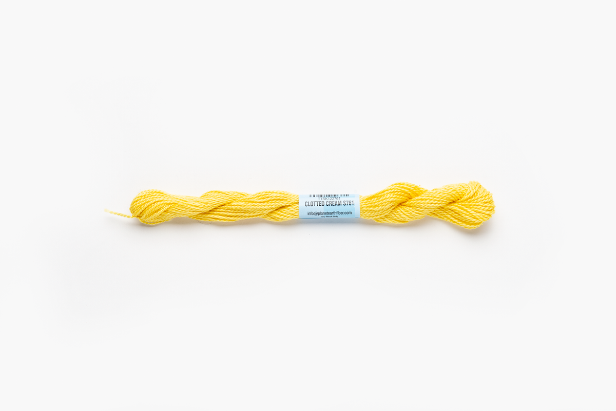 Essentials - 761 Clotted Cream — silk skein for needlepoint, 18 mesh